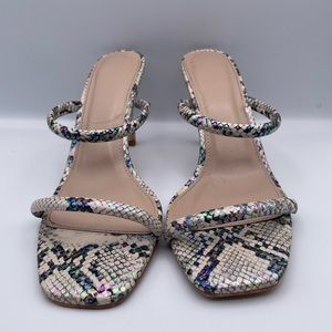 Snakeskin Heels